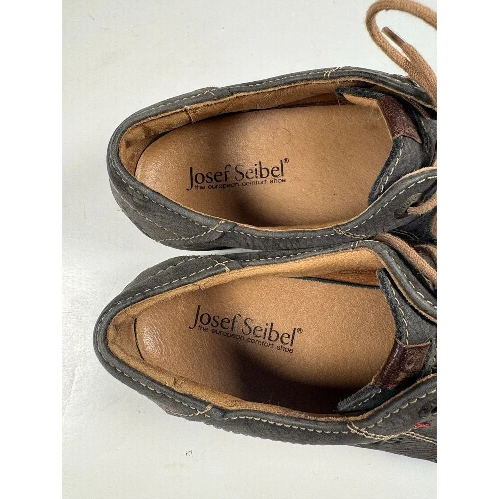 Josef Seibel Shoes Womens EU 37 US 6.5 Brown Leather Fergey 20 Mocassins